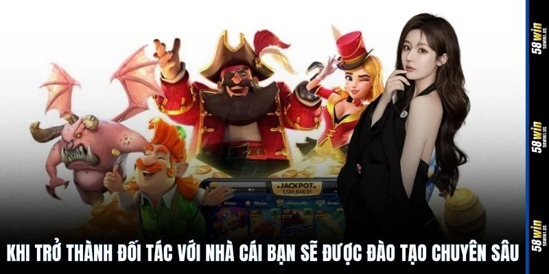 Khi trở thành đối tác với nhà cái bạn sẽ được đào tạo chuyên sâu