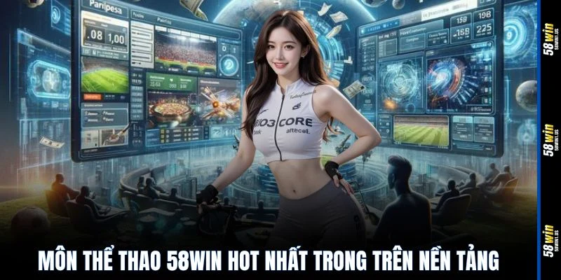 Môn thể thao 58WIN hot nhất trong trên nền tảng